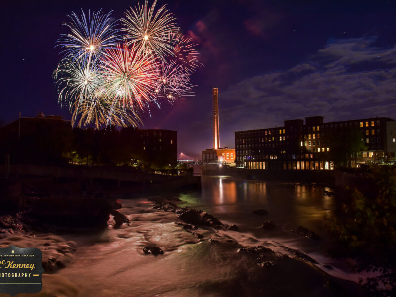 Fireworks in Biddeford