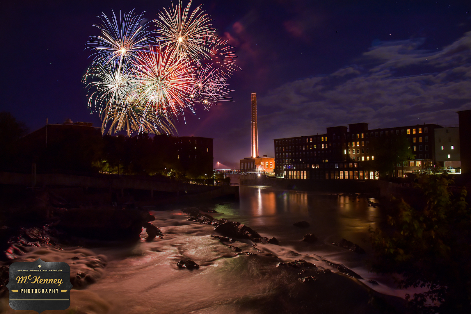 Fireworks in Biddeford